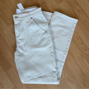 LOFT The Girlfriend Jean in Curvy